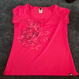 THE NORTH FACE Pink Floral Activewear size: M